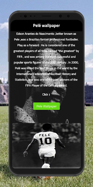 Pele wallpaper Screenshot 0
