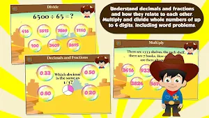 Cowboy Kids Third Grade Games Screenshot 1