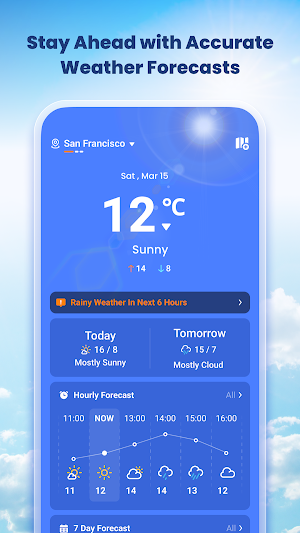 WeatherOS Prime Home Screenshot 0
