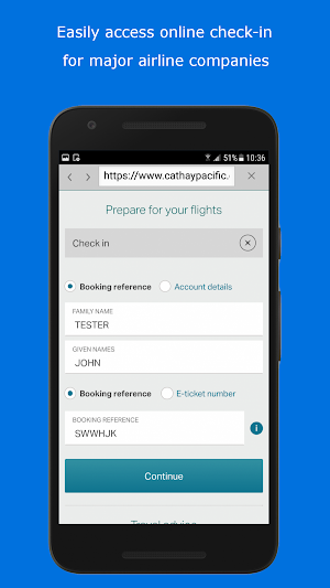 CheckMyTrip Screenshot 2