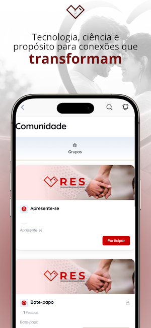 RES - App de Relacionamentos Screenshot 3