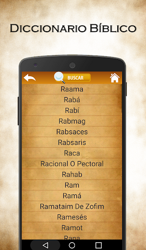 Diccionario Bíblico Screenshot 1
