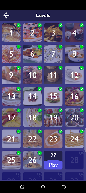 Foodies & quizzes Screenshot 0