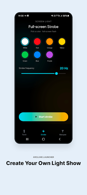 Arclume Launcher Screenshot 1