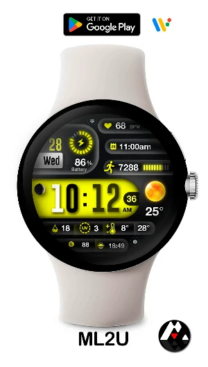 ML2U 256 Watch Face Screenshot 3