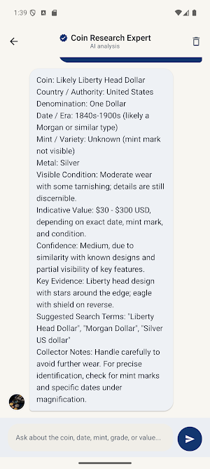 Coin Identifier & Value Screenshot 1
