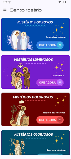 Santo Rosário completo Screenshot 0