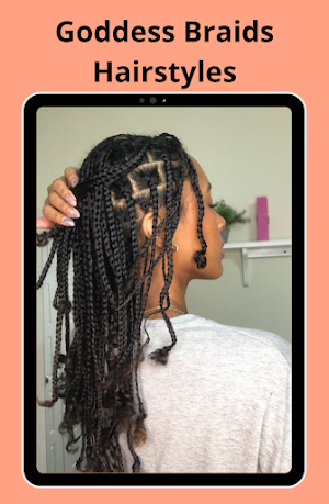 Goddess Braids Hairstyles Screenshot 1