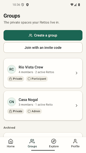 DonRetto: Group Challenges Screenshot 3
