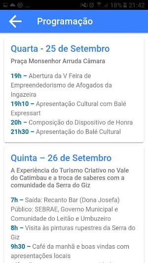 Feira do Empreendedorismo Afogados da Ingazeira Screenshot 3