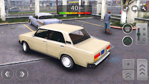 Village Driver VAZ 2107 Soviet Screenshot 2
