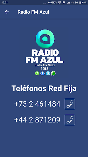 Radio FM Azul 100.5 Screenshot 2