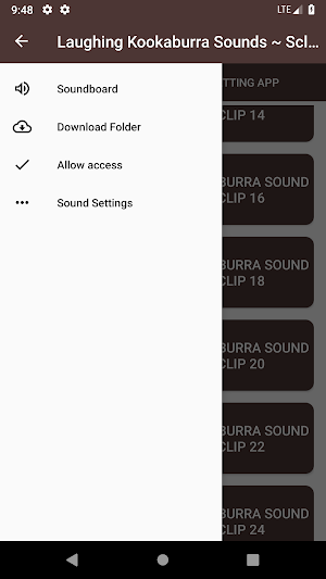 Kookaburra Bird Sound Collecti Screenshot 3