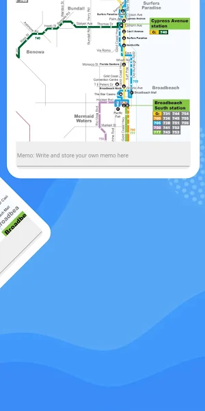 GOLD COAST BUS RAIL MAP OFFLINE Screenshot 3