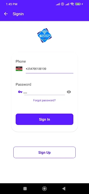 NetPro WiFi Screenshot 1