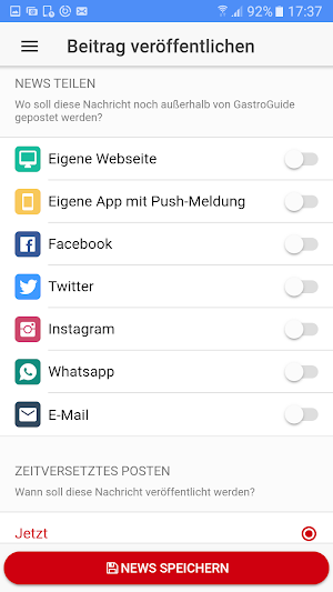 GastroGuide ChefApp Screenshot 1