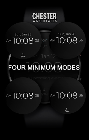 Chester Minimal watch face Screenshot 3