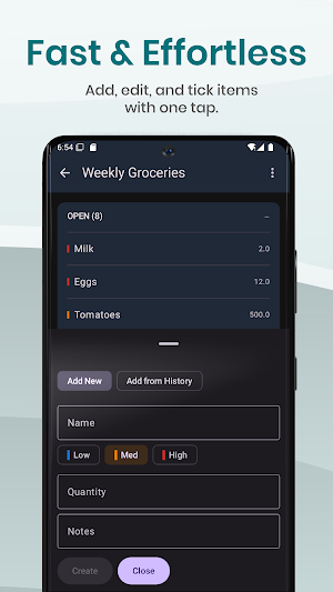 Duolist: Shared Shopping List Screenshot 3