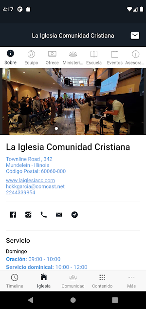 La Iglesia Comunidad Cristiana Screenshot 1