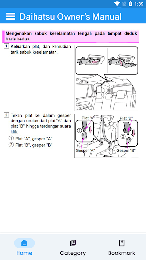 Daihatsu: Owner's Manual Screenshot 2