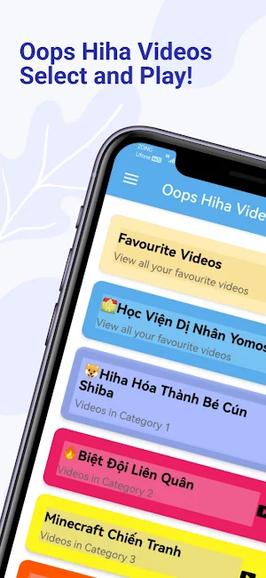Oops Hiha Videos Screenshot 0