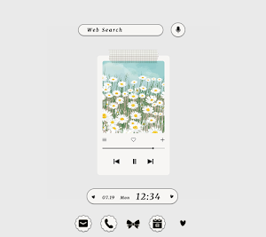 Flower Playlist Theme +HOME Screenshot 0