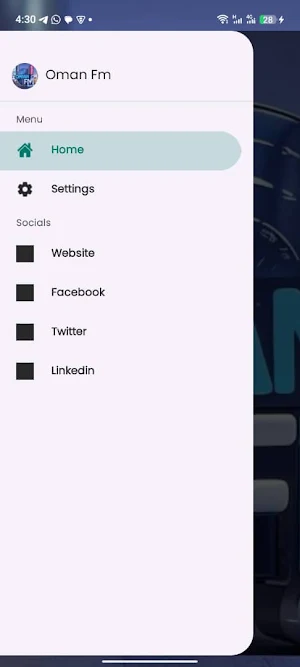 Oman Fm Screenshot 1