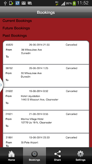 United Taxi Clearwater Screenshot 2