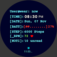 Terminal Watch face