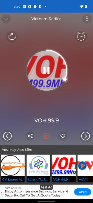 Vietnam Radio + Recorder Screenshot 2