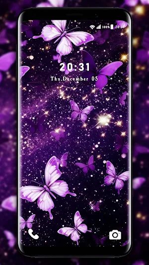 Sparkly Wallpaper Screenshot 0