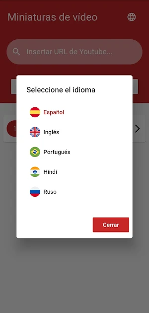 Miniaturas de videos Screenshot 2