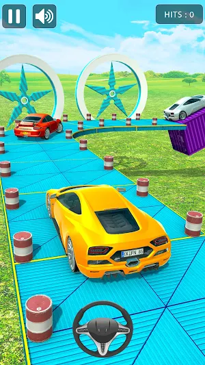 Mini Car Climb Driving Game Screenshot 0