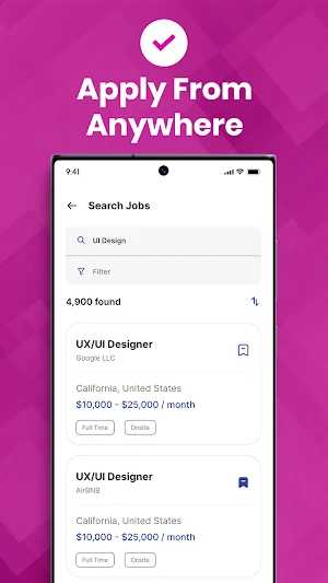 Yulys Job Search Screenshot 0