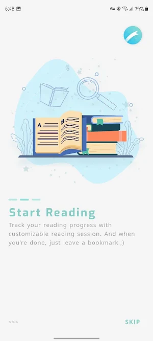 Bookmarked: Reading Companion. Screenshot 1
