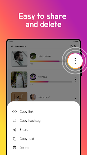 Downloader for Insta Screenshot 0