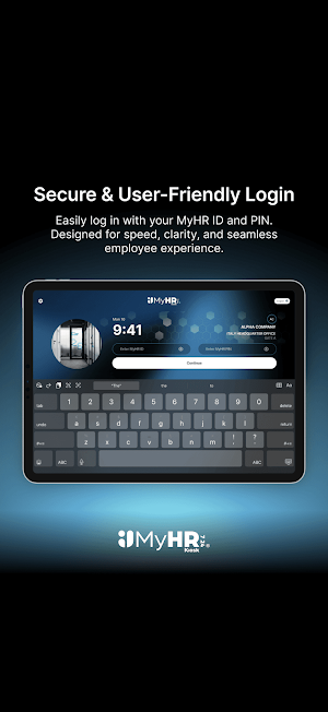 MyHR 724 Kiosk Screenshot 1