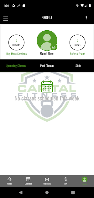 Capital Fitness Center Screenshot 1
