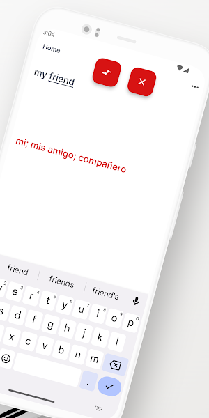 Spanish-English Translator App Screenshot 1