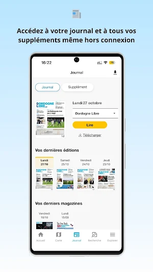 Dordogne Libre Screenshot 2