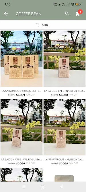 LA SAIGON CAFE Screenshot 3