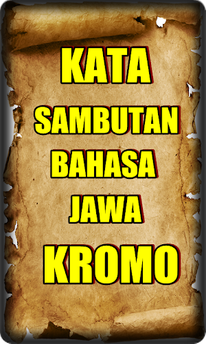 Kata Sambutan Bahasa Jawa Komp Screenshot 0