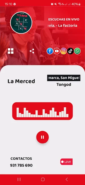 Radio La Merced Screenshot 2