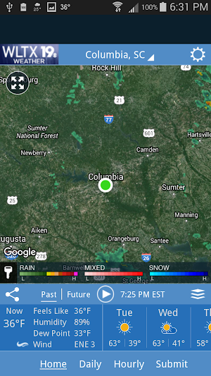 WLTX Weather Screenshot 0