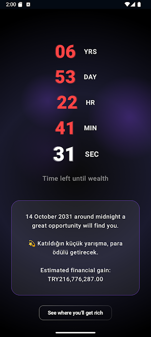 Upcount – Wealth Prediction Screenshot 3