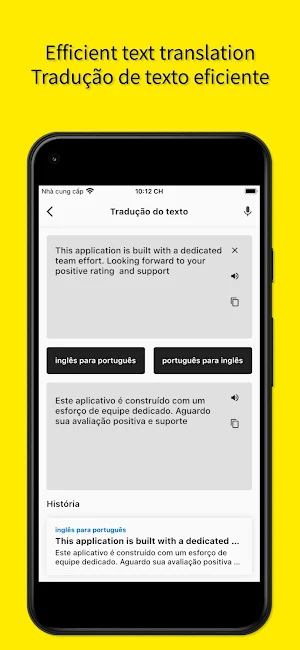 English to Portuguese App Screenshot 3