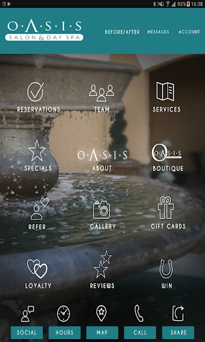 Oasis Salon and Day Spa Screenshot 1