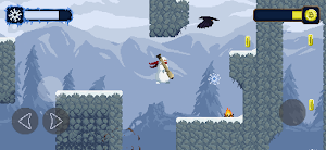 Snowman Rocket Jump Screenshot 1