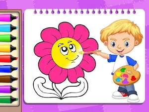 Toddler Coloring Book & Kids Painting Games Screenshot 2