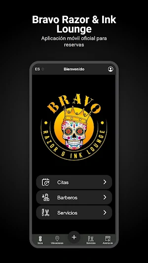 Bravo Razor & Ink Lounge Screenshot 0